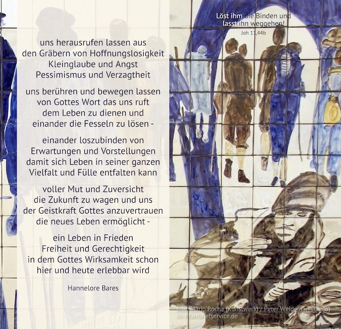 Löst ihm die Binden!