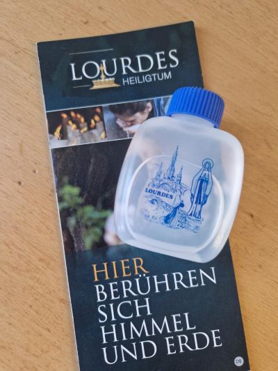 Wasser aus Lourdes