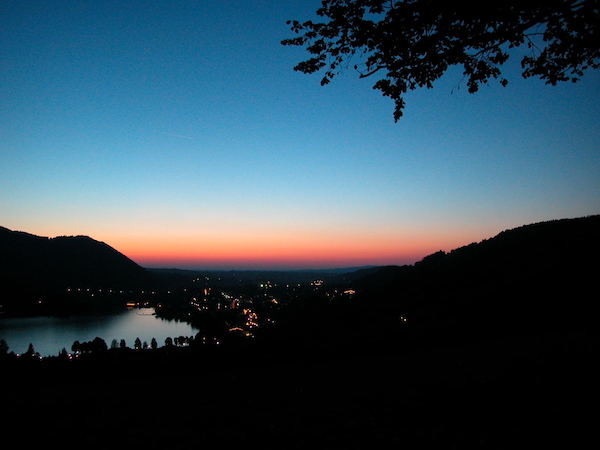 Stunde der Abenddämmerung