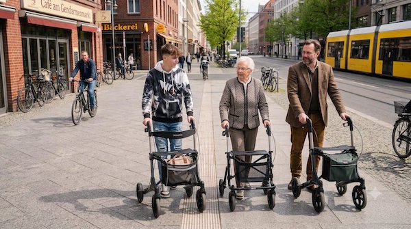 Rollator-Blick