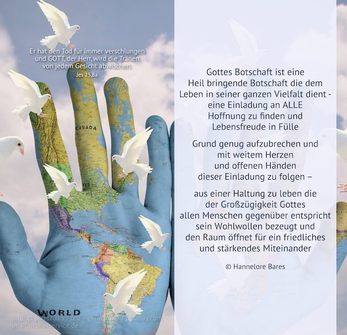 Der Einladung Gottes folgen